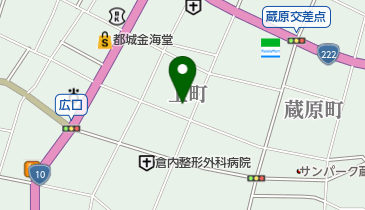 山内小児科医院の地図画像