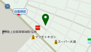 たかお浜田医院の地図画像