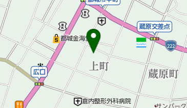 柏村内科の地図画像