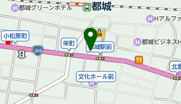 宇宿医院の地図画像