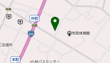 沖内科・小児科医院の地図画像