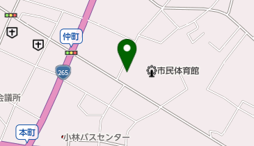小林中央眼科の地図画像