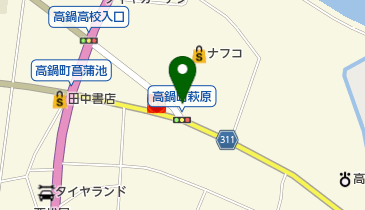 たかやま小児科の地図画像