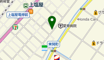橋口整形外科の地図画像