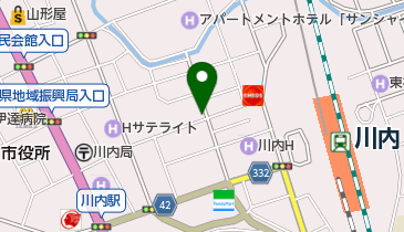 久留医院の地図画像