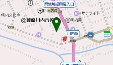 福山内科の地図画像