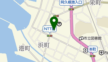 北国医院の地図画像