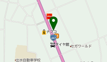 東医院の地図画像