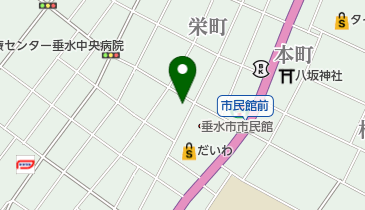 桑波田診療所の地図画像