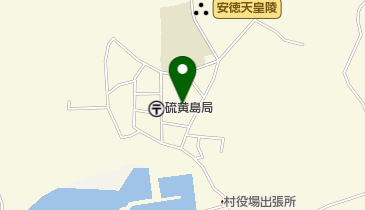 硫黄島へき地診療所の地図画像