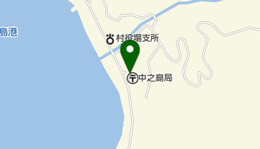 中之島へき地診療所の地図画像