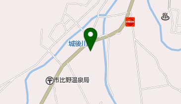 市比野温泉医院の地図画像