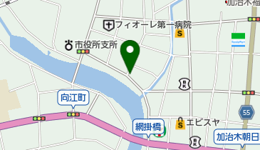 西眼科医院の地図画像