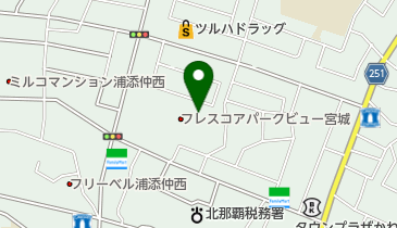 下地内科の地図画像