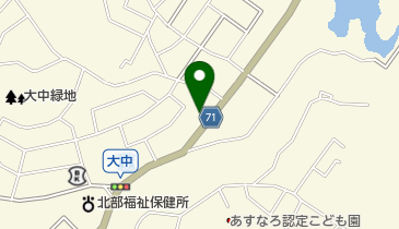 運天産婦人科医院の地図画像