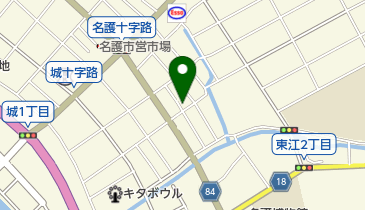 名嘉眞皮膚科の地図画像