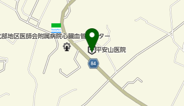 平安山医院の地図画像