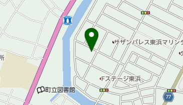 よなみね眼科の地図画像