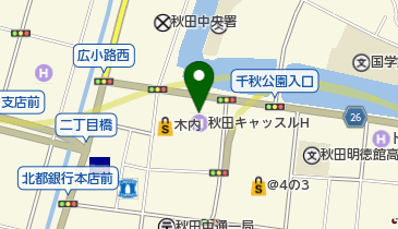 駅前整形外科医院クリニカ・オルトの地図画像
