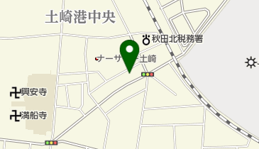 真崎耳鼻咽喉科医院の地図画像