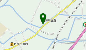 滑川医院の地図画像