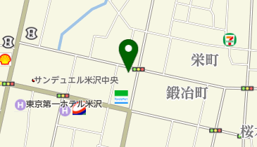 よねざわ眼科の地図画像