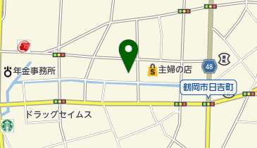 三原皮膚科の地図画像