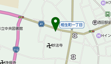 酒井医院の地図画像
