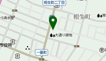 まこと眼科の地図画像