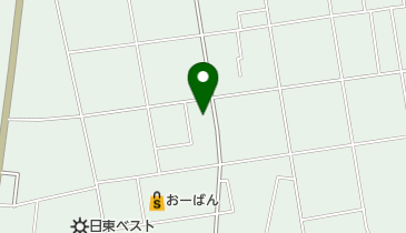 奥山こども医院の地図画像