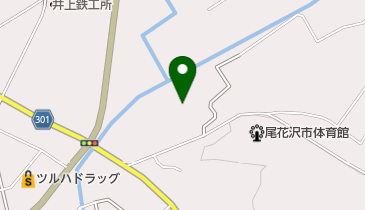 尾花沢市中央診療所の地図画像