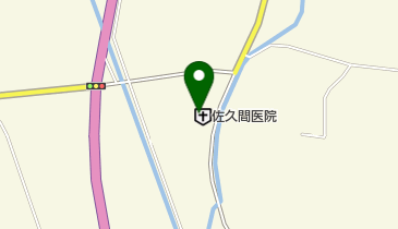 佐久間医院の地図画像
