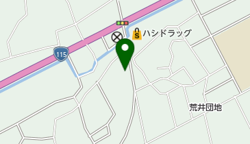 あらいクリニックの地図画像