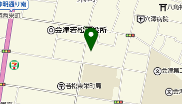 米山眼科の地図画像