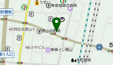 山田眼科医院の地図画像