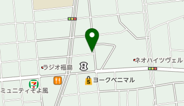 下田皮膚科医院の地図画像