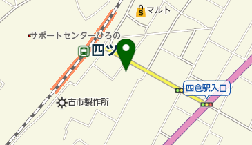 大田皮フ科医院の地図画像