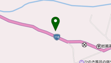 天栄村国民健康保険診療所の地図画像