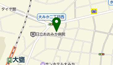 大森内科医院の地図画像