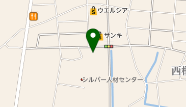 大津皮膚科の地図画像