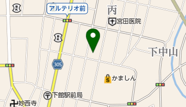 直江医院の地図画像