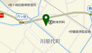 秋本脳神経外科の地図画像