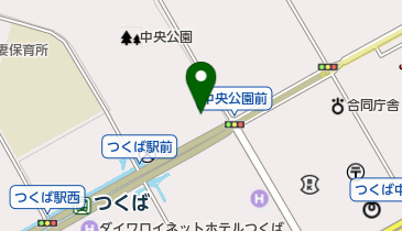 つくばシティア内科クリニックの地図画像