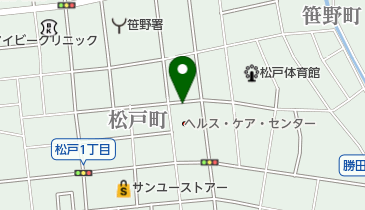 横須賀内科医院の地図画像