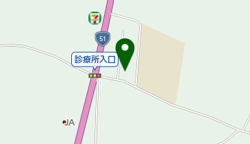 樅山診療所の地図画像