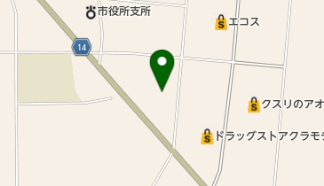 明野中央医院の地図画像