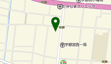 宇都宮肛門・胃腸クリニックの地図画像