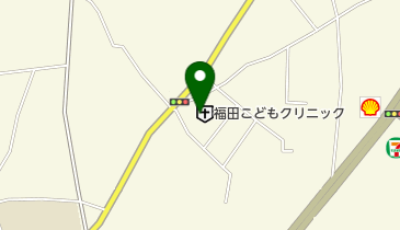 福田こどもクリニックの地図画像