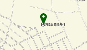 清原台整形外科の地図画像