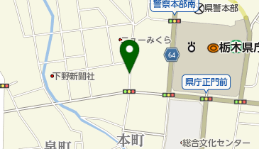 金子内科医院の地図画像